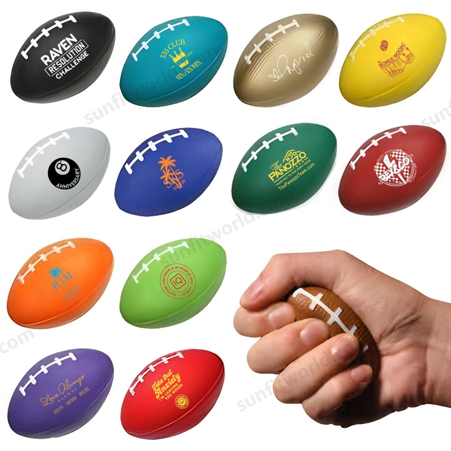 Custom Logo Stress Sports Balls Promotional Football Stress Relievers