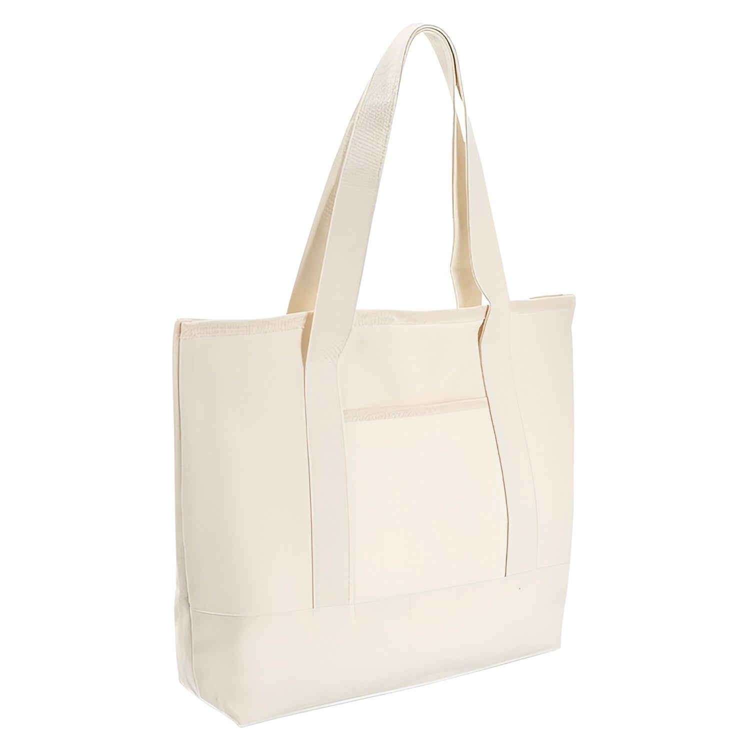 Custom Canvas Tote Bag with Zipper | Bulk Logo Tote Bags for Corporate Gifts
