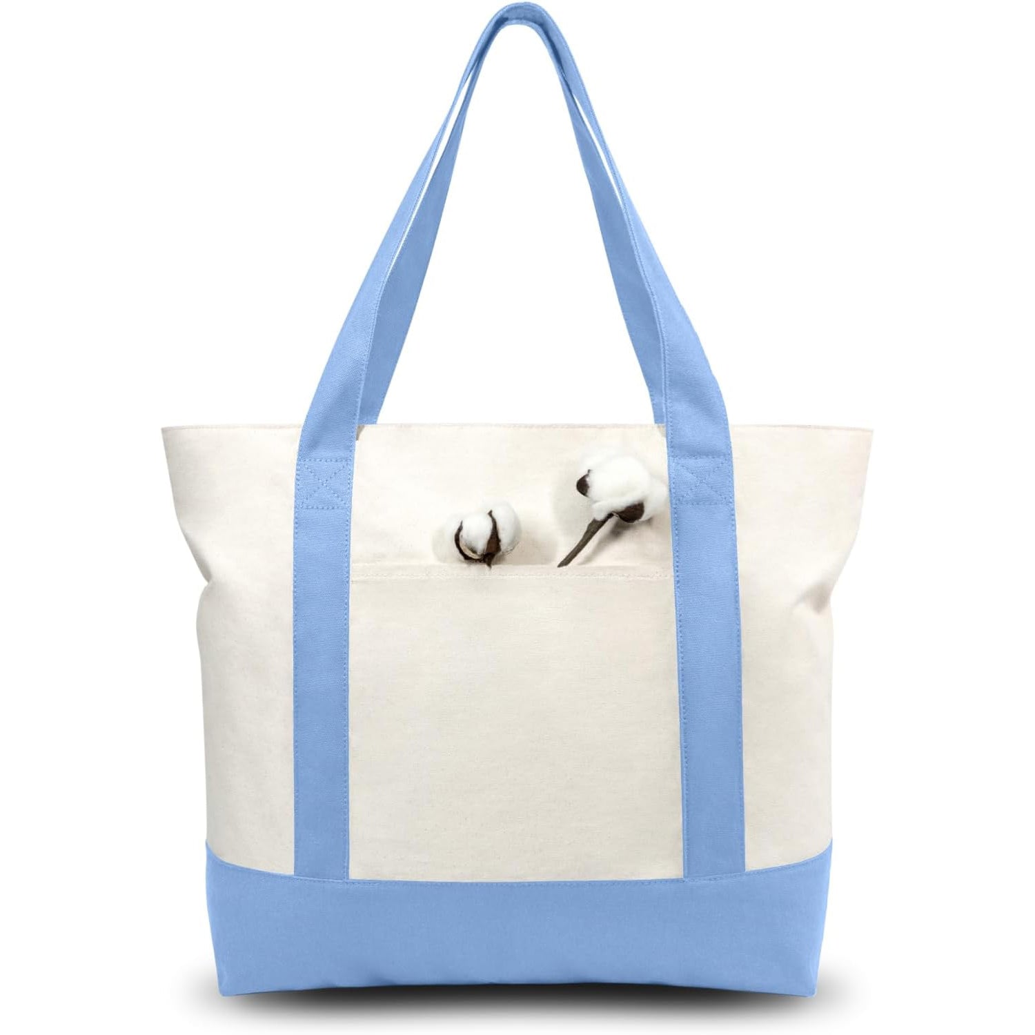 Canvas Tote Bag with Zipper | Custom Logo Tote Bags for Events and Promotions