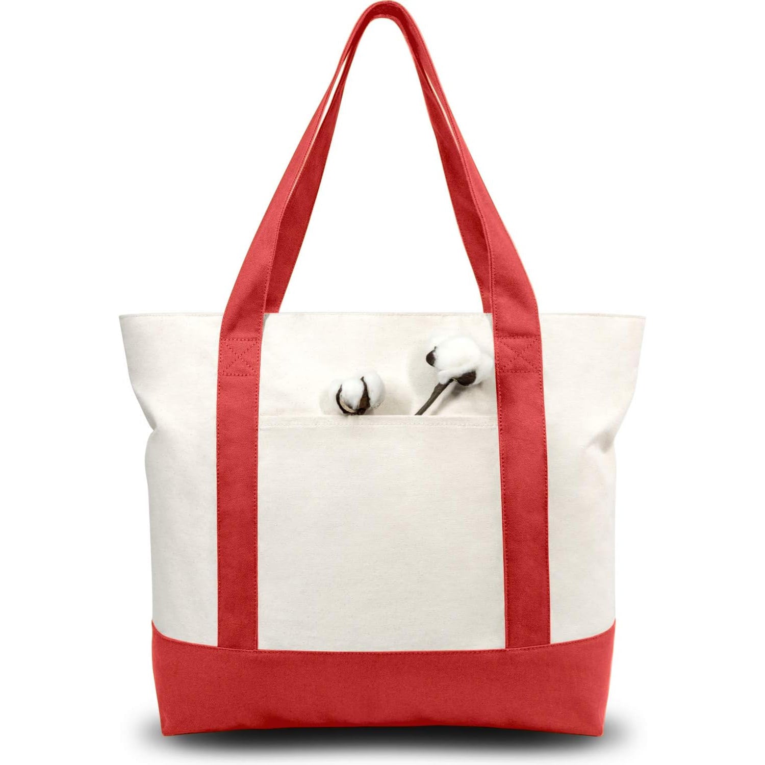 Canvas Tote Bag with Zipper | Custom Logo Tote Bags for Events and Promotions