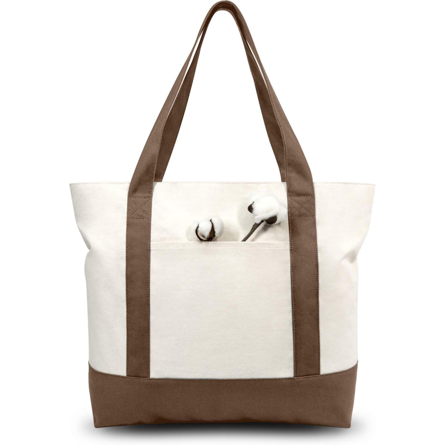 Canvas Tote Bag with Zipper | Custom Logo Tote Bags for Events and Promotions