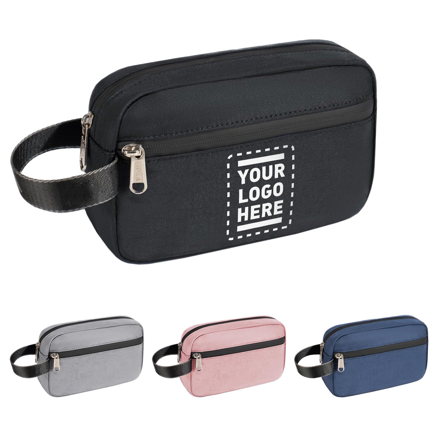 Wholesale Custom Logo Polyester Cosmetic Bags Makeup Bags