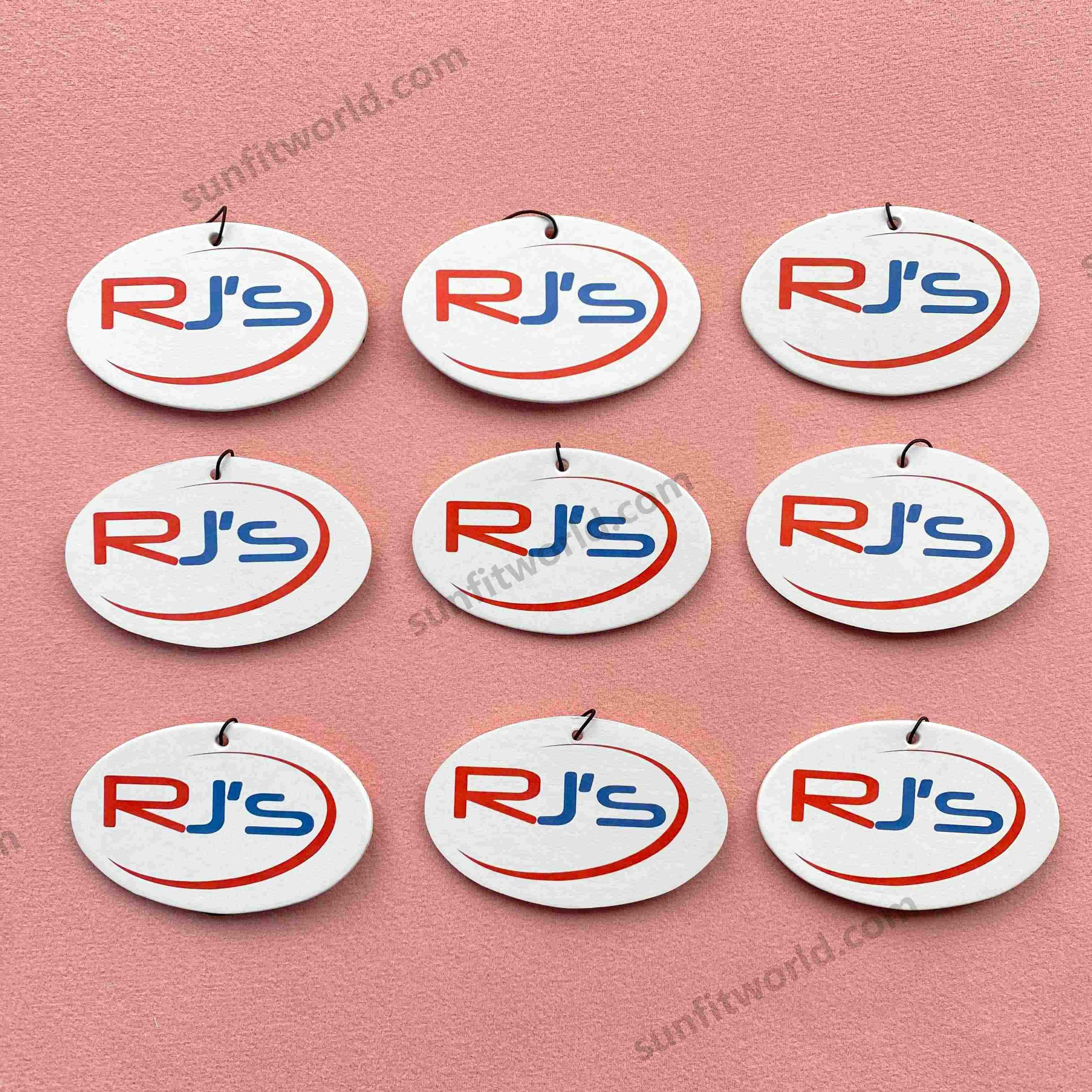 Custom Car Hang Scent Logo Fresheners