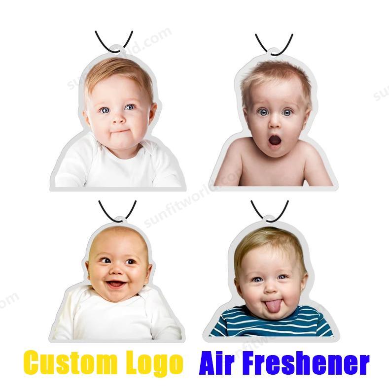 Custom Air Fresheners Logo For School Gift | Car Scent Photo Air Freshener