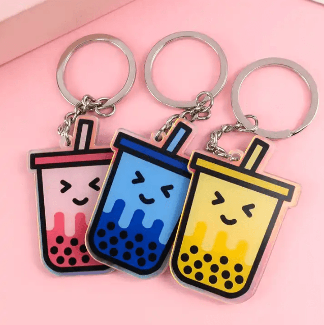 Custom Keychains Acrylic Cute Keychains Die Cut Any Shape