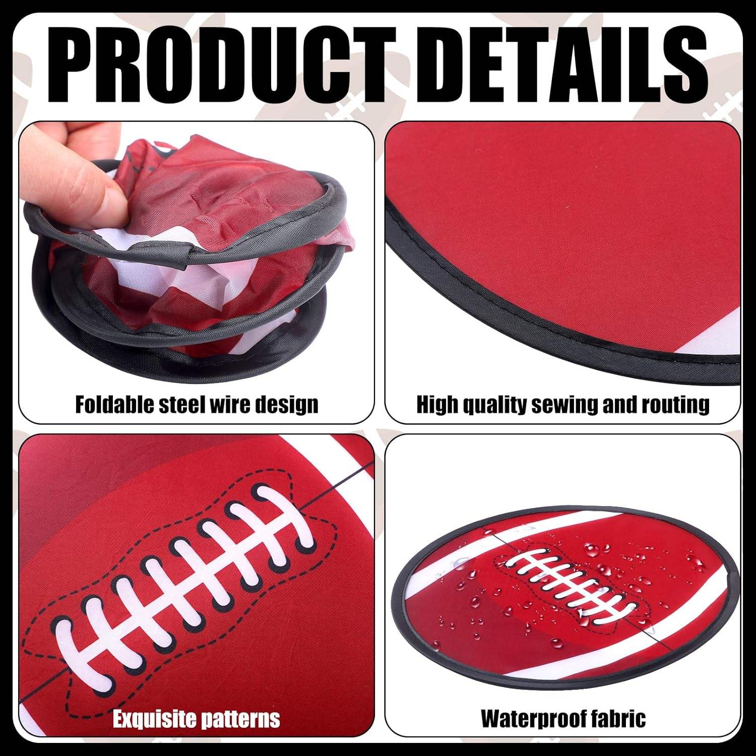 Custom Flip-Out Flyer Fans | Collapsible Nylon Promotional Fans with Logo Printing