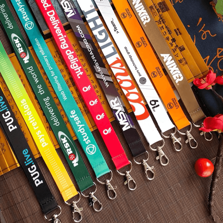 Custom Full Color Sublimation Lanyards - Silicone Card Holder