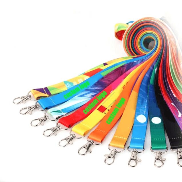 Custom Logo Full Color Dye Sublimation Lanyards