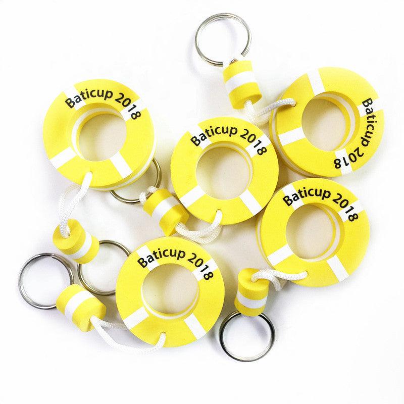 100 Wholesale Custom Shape Printed EVA Foam Floating Keychain with Your Logo