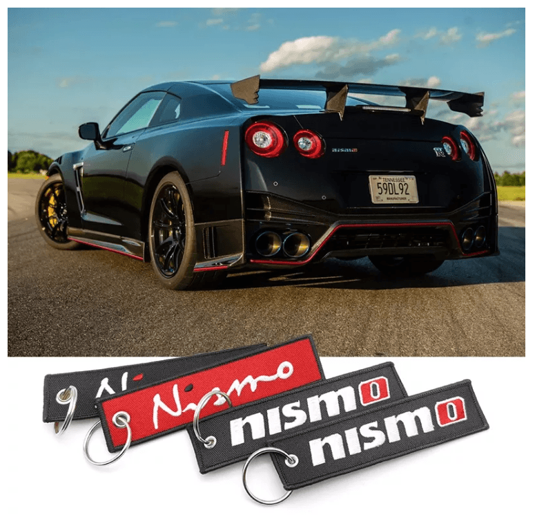 Custom Woven Embroidered Keychain Key Tags Logo Personalized Gift