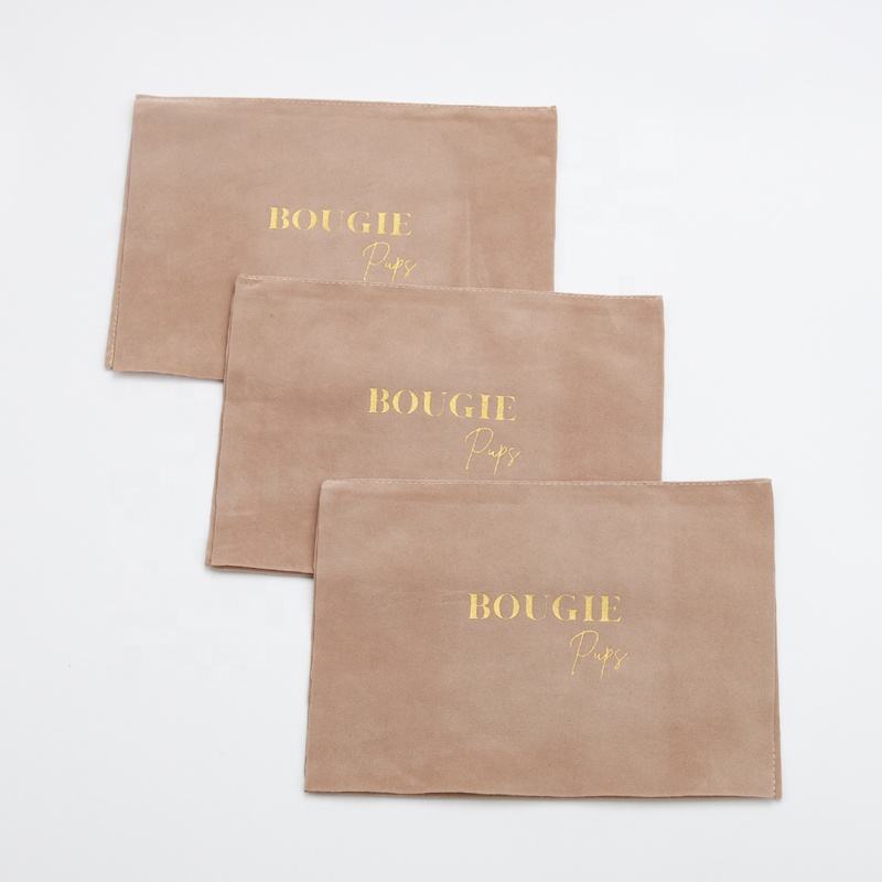 Wholesale Custom Velvet Envelope Dust Bag for Jewelry