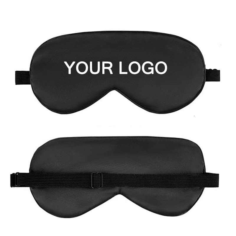Custom Adjustable Sleep Eye Mask Soft Sleeping Aid with Logo