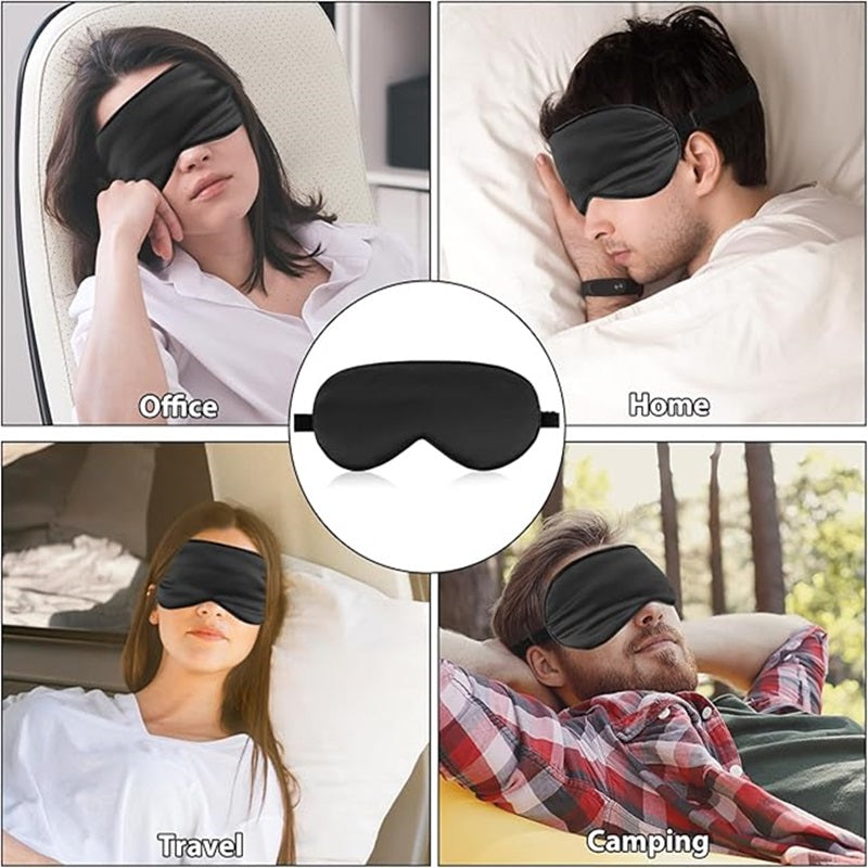 Custom Adjustable Sleep Eye Mask Soft Sleeping Aid with Logo