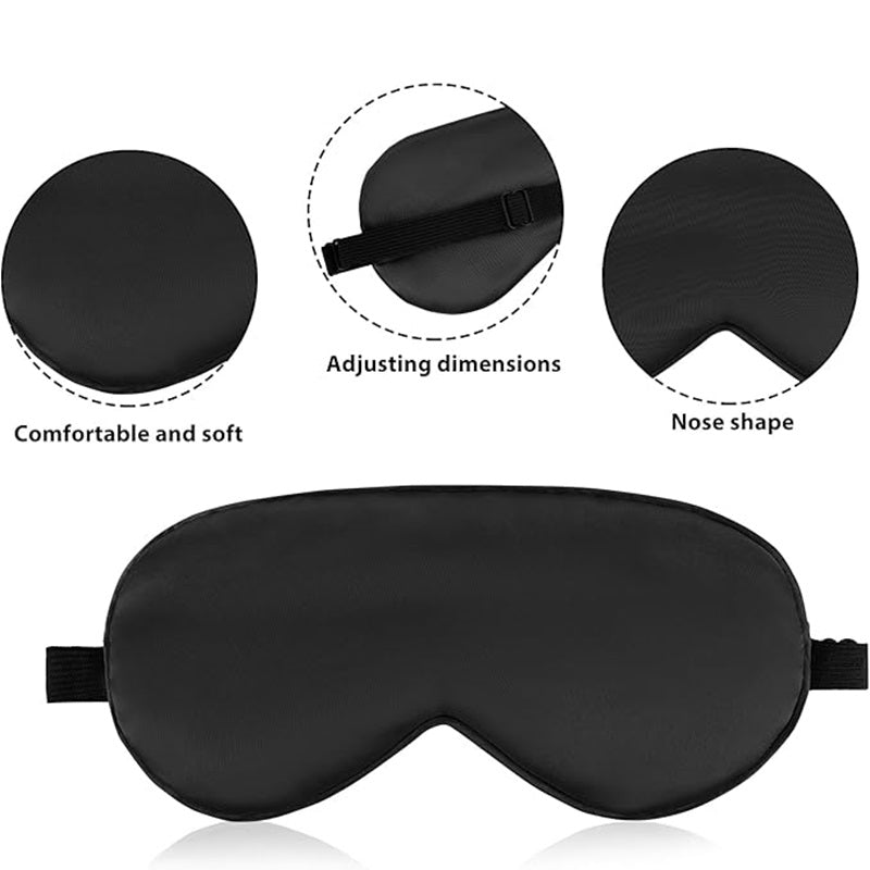 Custom Adjustable Sleep Eye Mask Soft Sleeping Aid with Logo