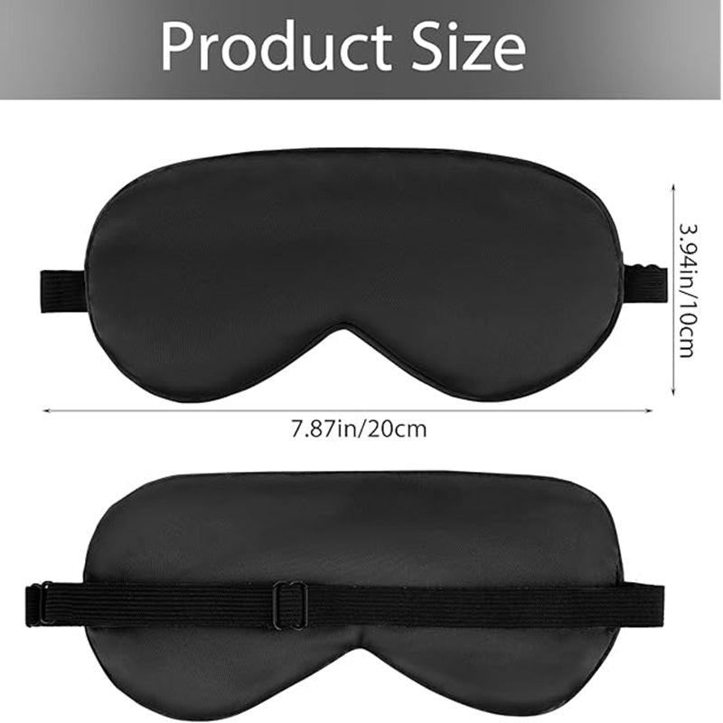 Custom Adjustable Sleep Eye Mask Soft Sleeping Aid with Logo