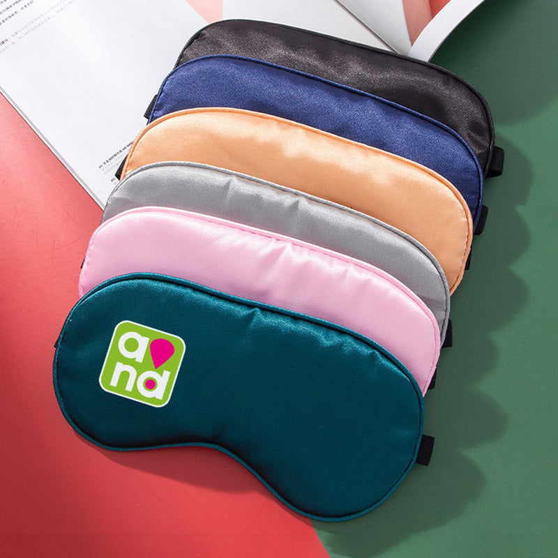 Custom Adjustable Sleep Eye Mask Soft Sleeping Aid with Logo