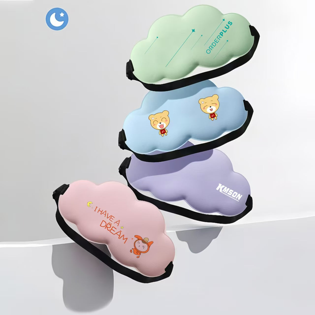 Personalized Cloud-Shaped Eye Masks for Sleeping