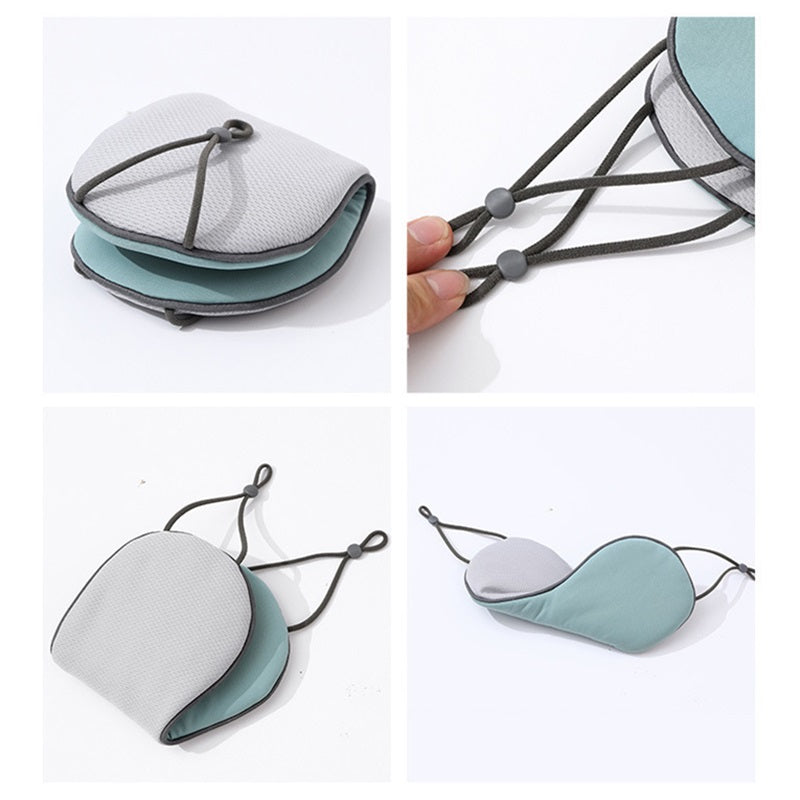 Adjustable Double-Sided Sleep Mask with Custom Logo