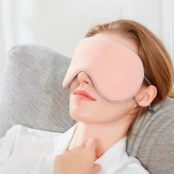 Adjustable Double-Sided Sleep Mask with Custom Logo