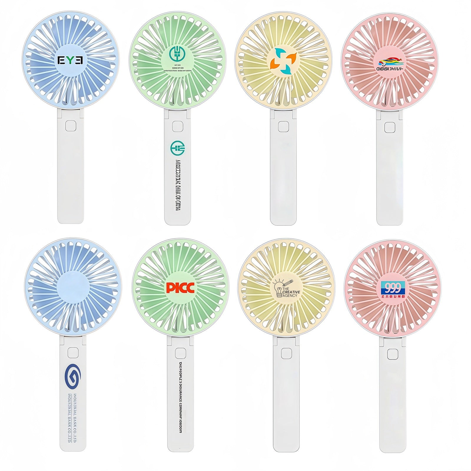 Custom Logo Mini Portable Pocket Handheld Fans