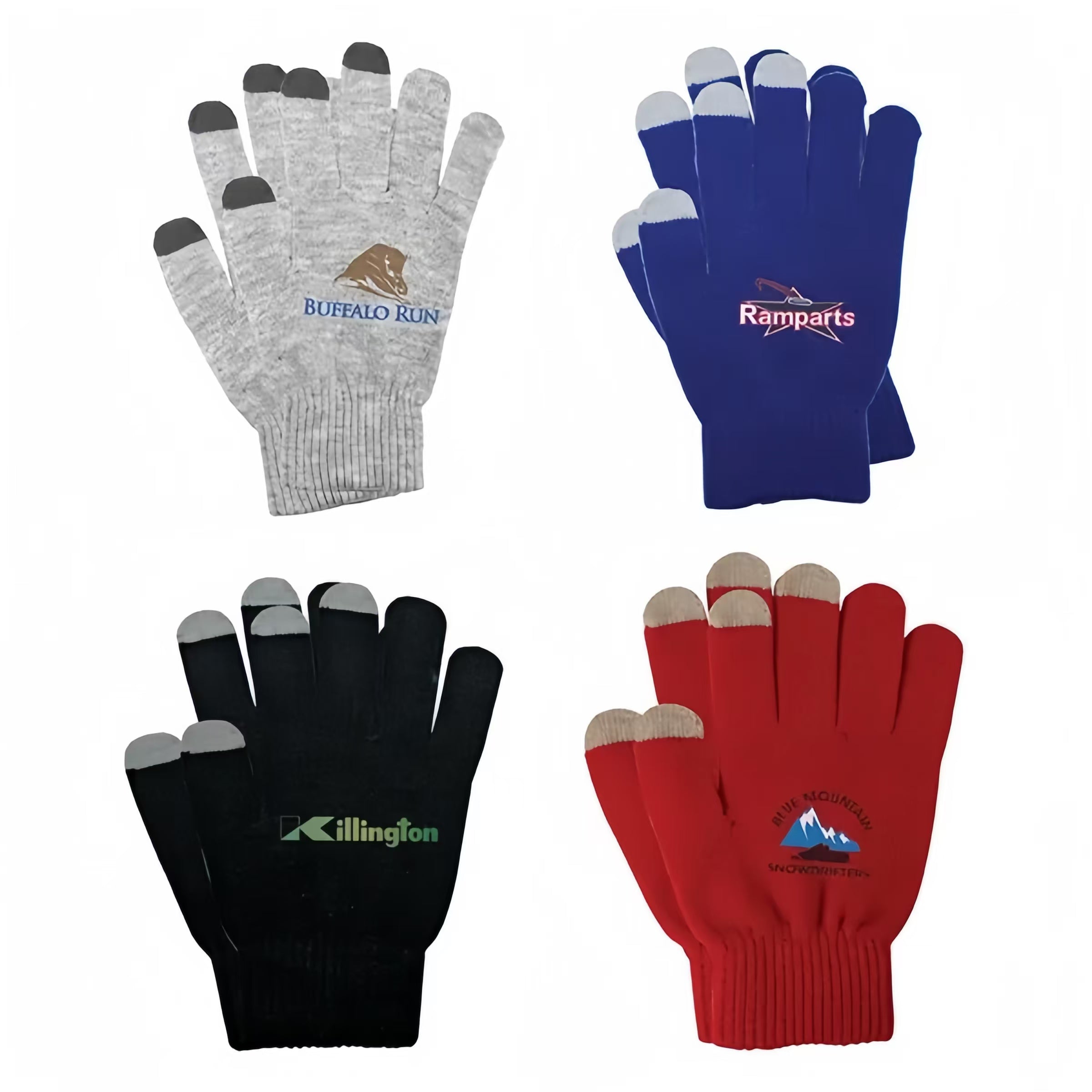 50pcs Custom Winter Touch Screen Gloves with Your Logo