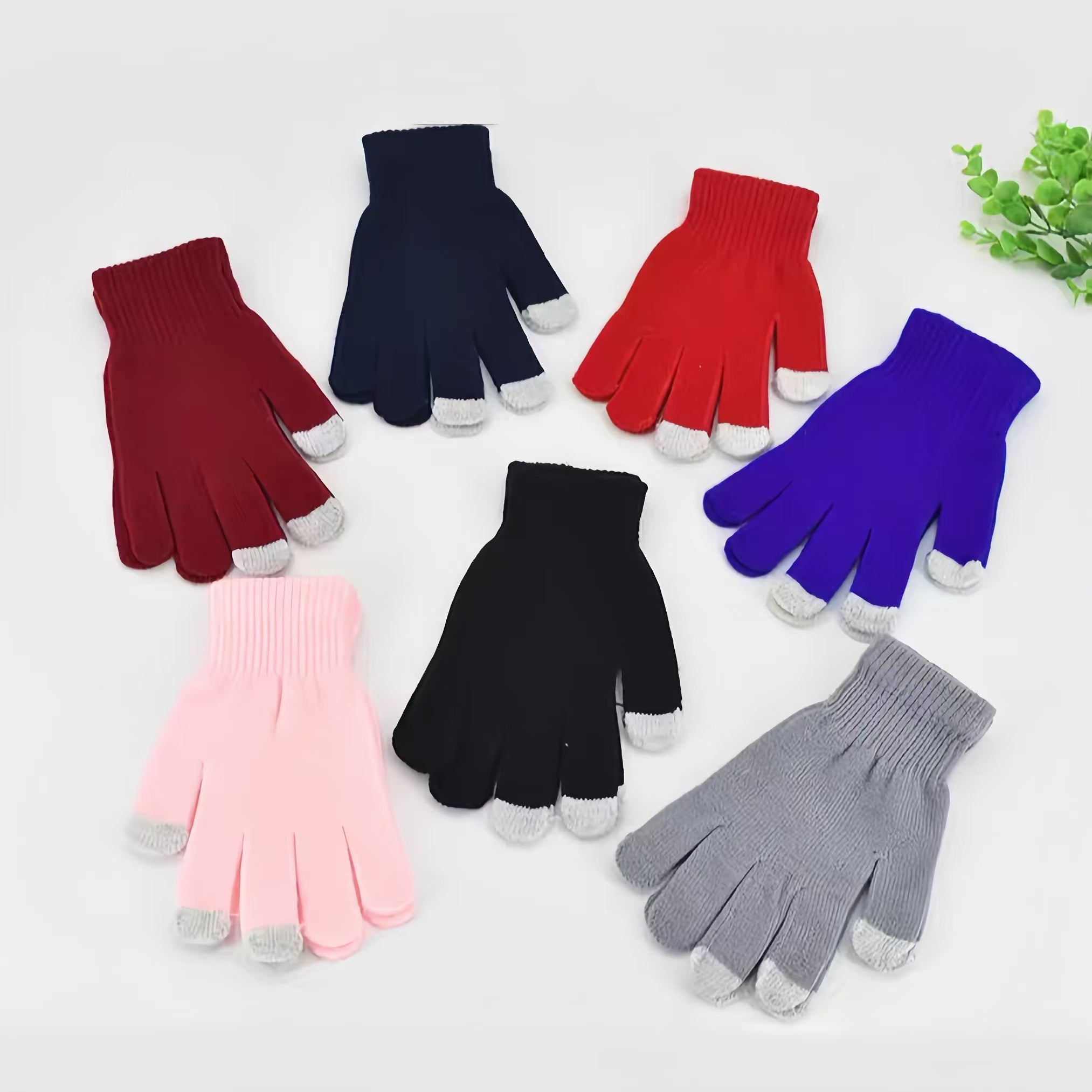 50pcs Custom Winter Touch Screen Gloves with Your Logo
