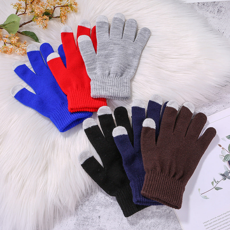 50pcs Custom Winter Touch Screen Gloves with Your Logo