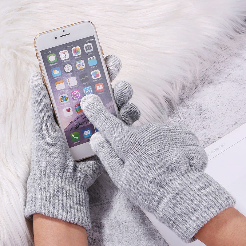 50pcs Custom Winter Touch Screen Gloves with Your Logo