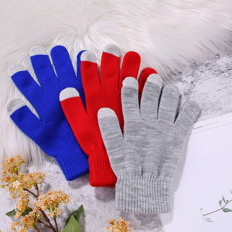 50pcs Custom Winter Touch Screen Gloves with Your Logo