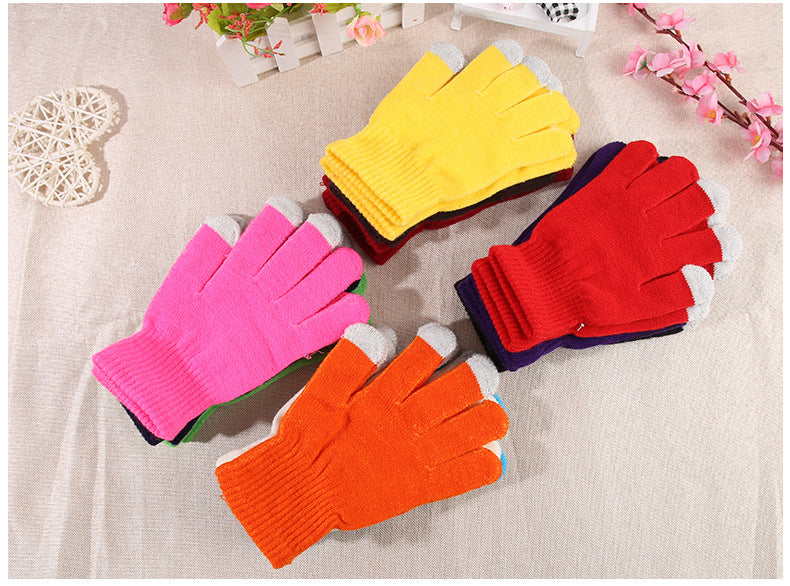 50pcs Custom Winter Touch Screen Gloves with Your Logo