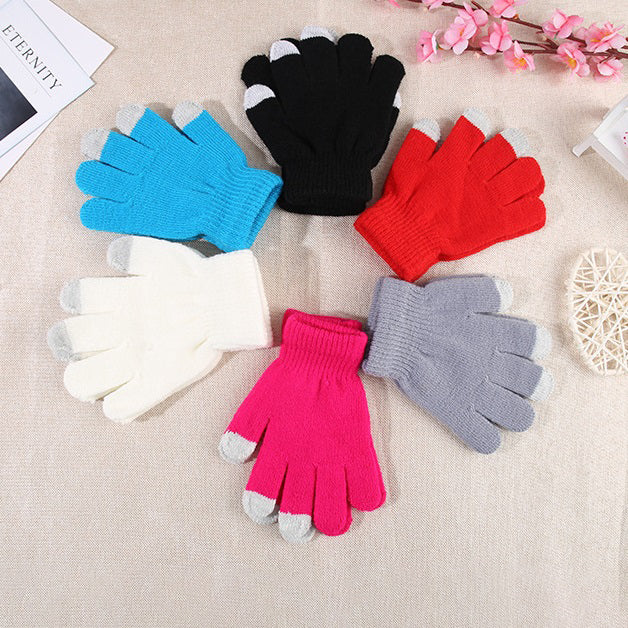 50pcs Custom Winter Touch Screen Gloves with Your Logo