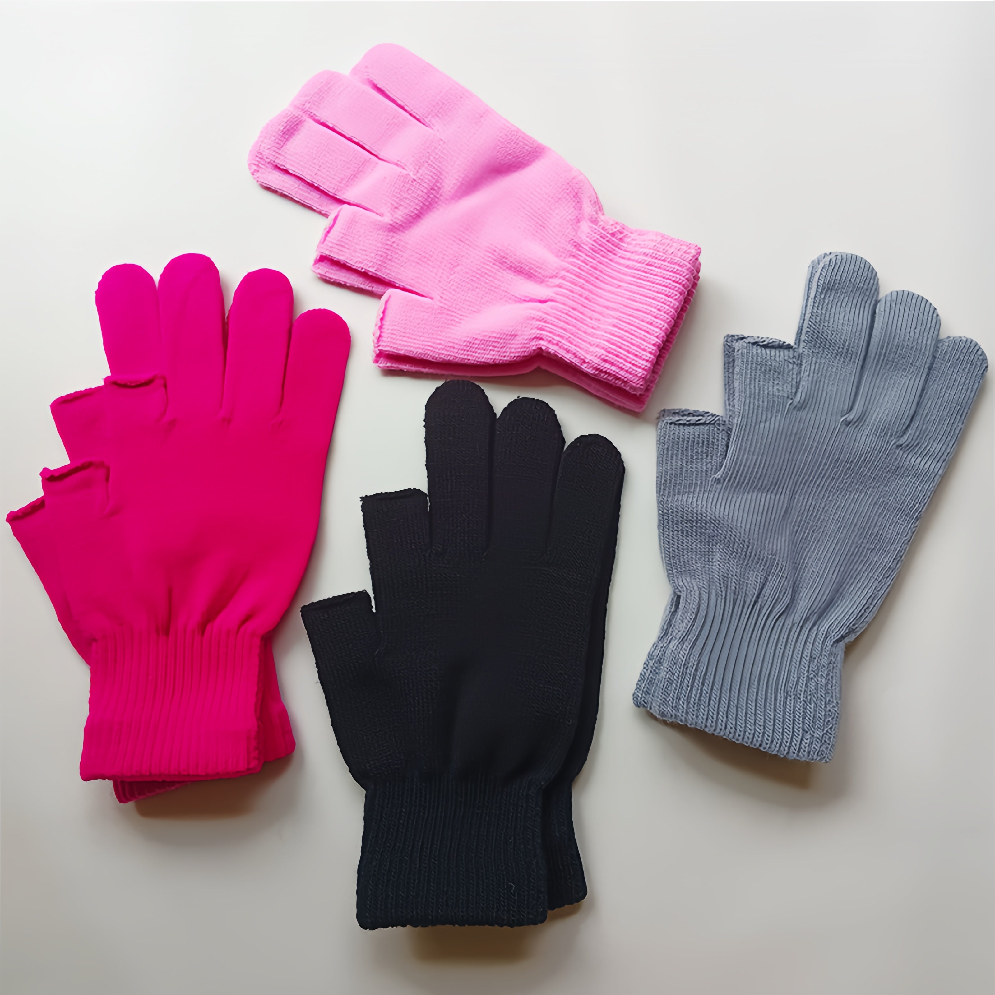 Winter Warm Two Finger Gloves Fashion Unisex Fingerless Gloves with Your Logo