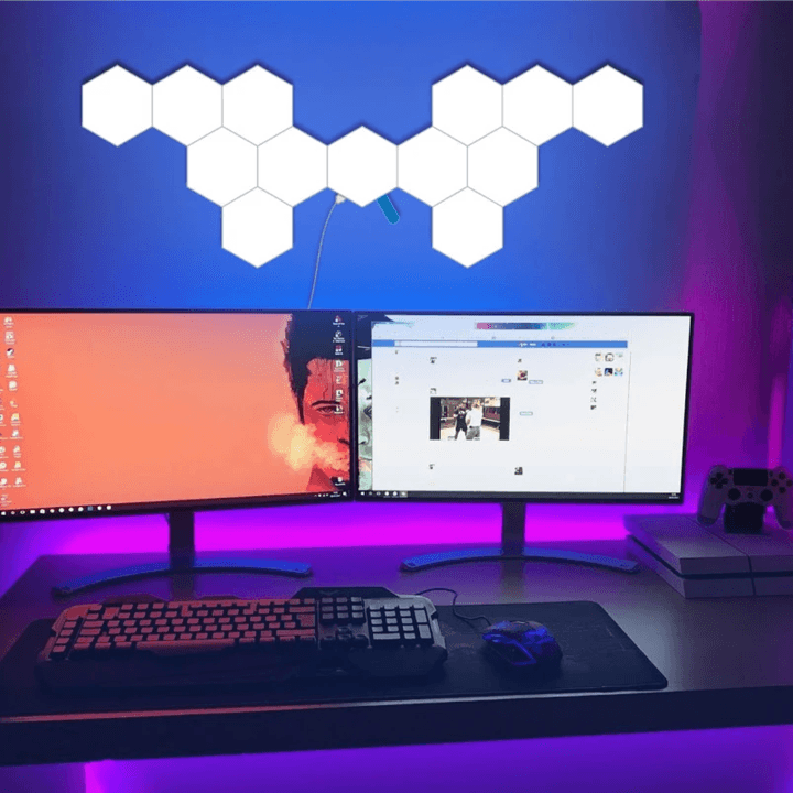 LED light Panels Set - DIY Any Letters / Shape