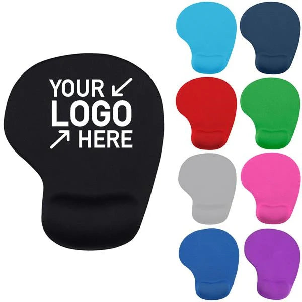 50 Soft Sponge Wrist Rest Mousepad | Custom Protect Wrist Mouse Pad with Logo