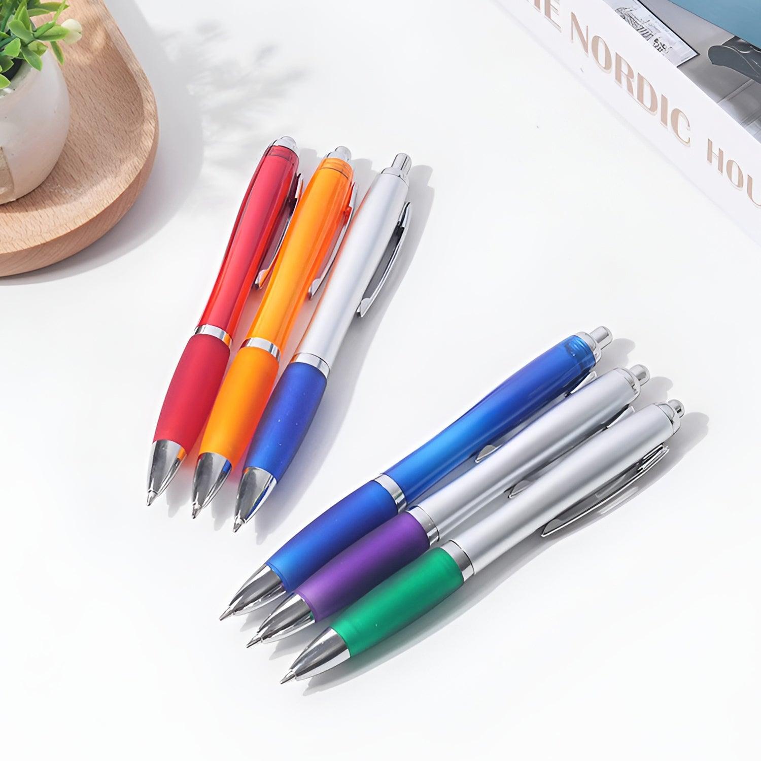 Custom Plastic Gourd Shape Pens & Soft-Touch Rubber Handle Pens for Events