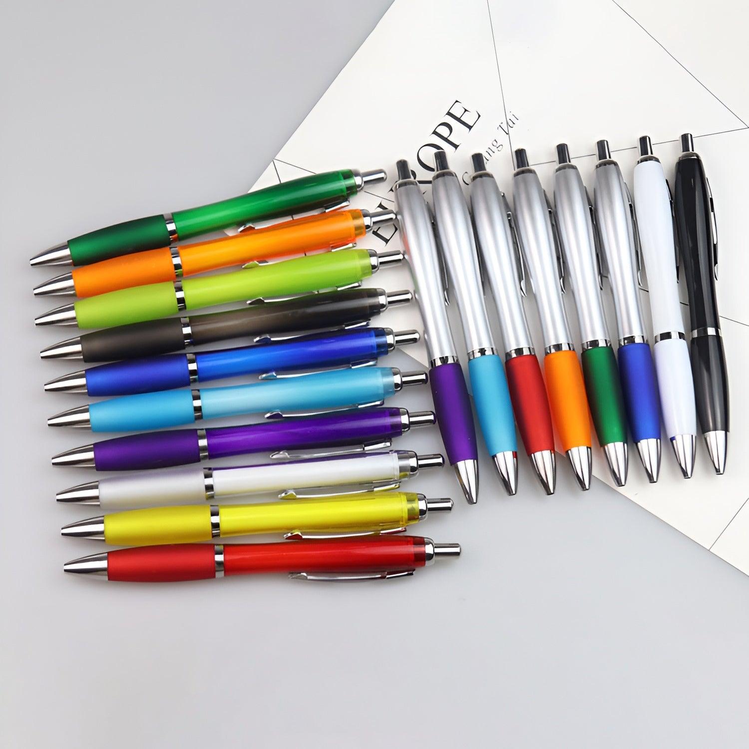 Custom Plastic Gourd Shape Pens & Soft-Touch Rubber Handle Pens for Events