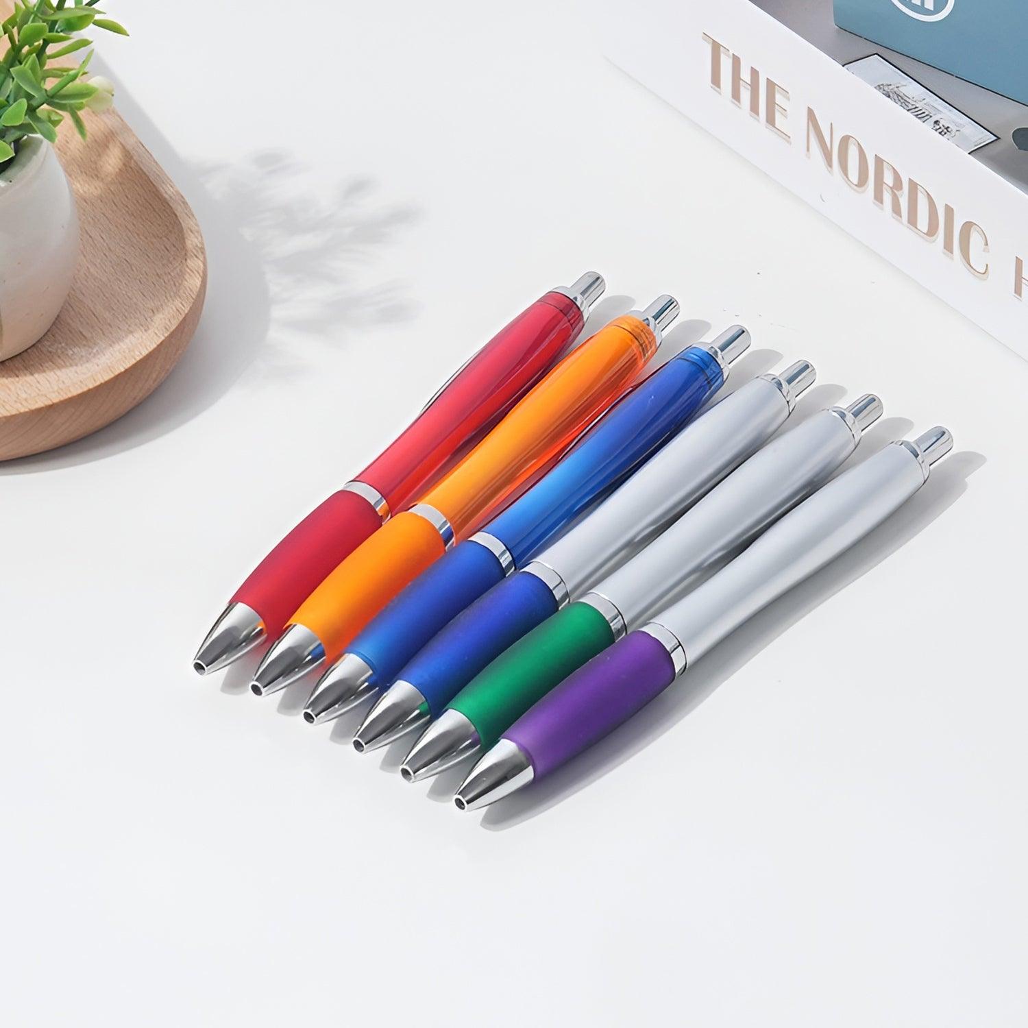 Custom Plastic Gourd Shape Pens & Soft-Touch Rubber Handle Pens for Events