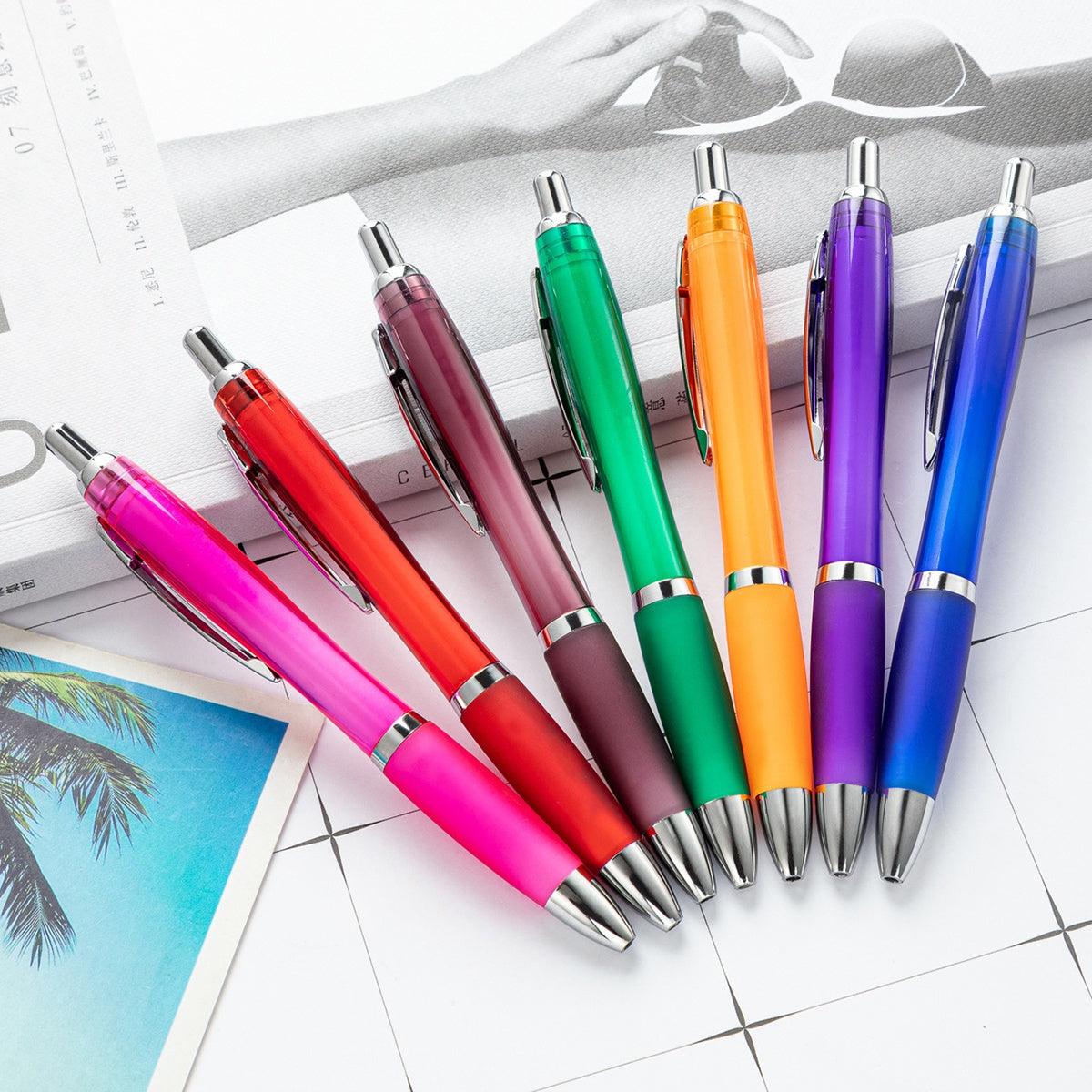 Custom Plastic Gourd Shape Pens & Soft-Touch Rubber Handle Pens for Events