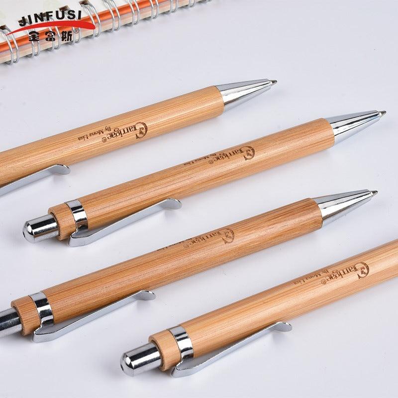 Environmental Friendly Bamboo Pens | Personalized Logo Engraving Pens