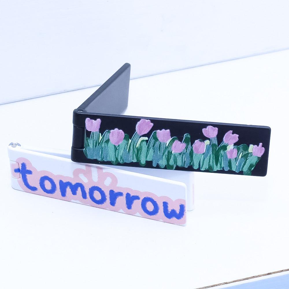 100pcs Ultra-Thin Cell Phone Holder | Adjustable Mini Portable Foldable Phone Stand