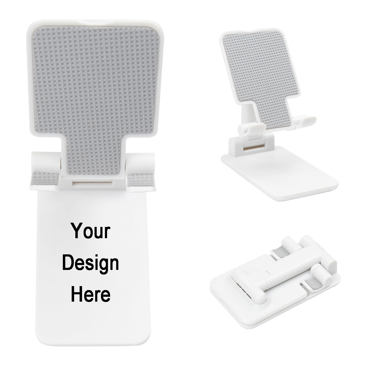 50 Fully Foldable & Height Adjustable Phone Holder with Logo