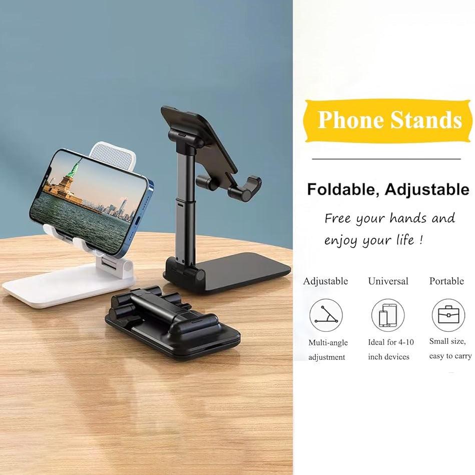 50 Fully Foldable & Height Adjustable Phone Holder with Logo