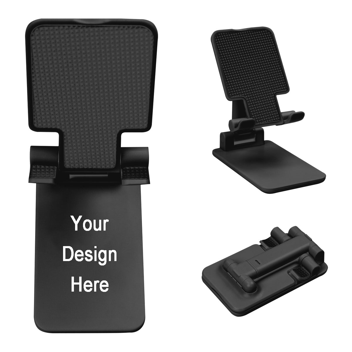 50 Fully Foldable & Height Adjustable Phone Holder with Logo