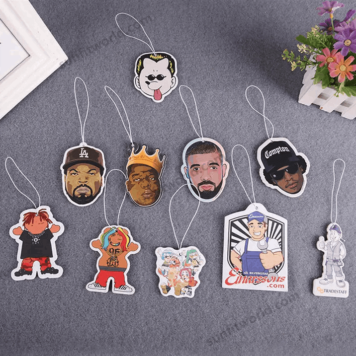 Custom Air Fresheners Logo For School Gift | Car Scent Photo Air Freshener