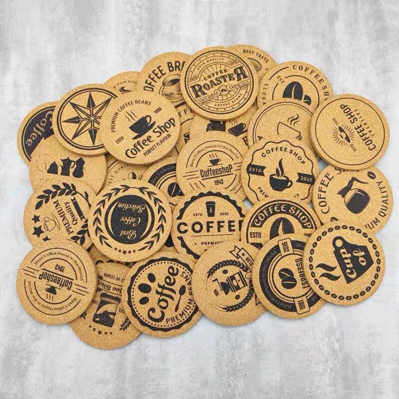 Personalized Cork Coasters bulk