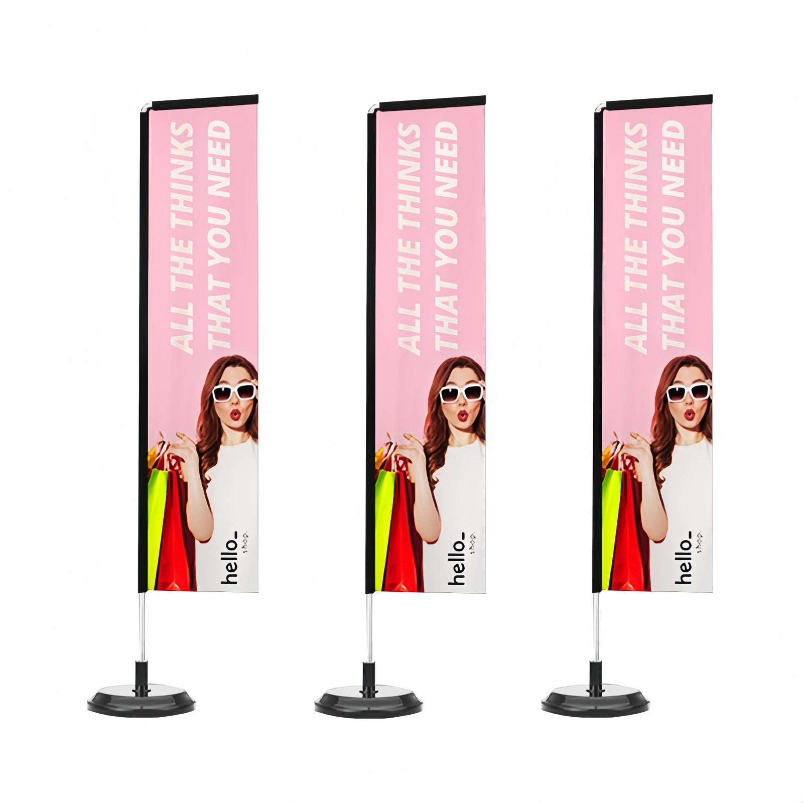 Custom Rectangle Flag