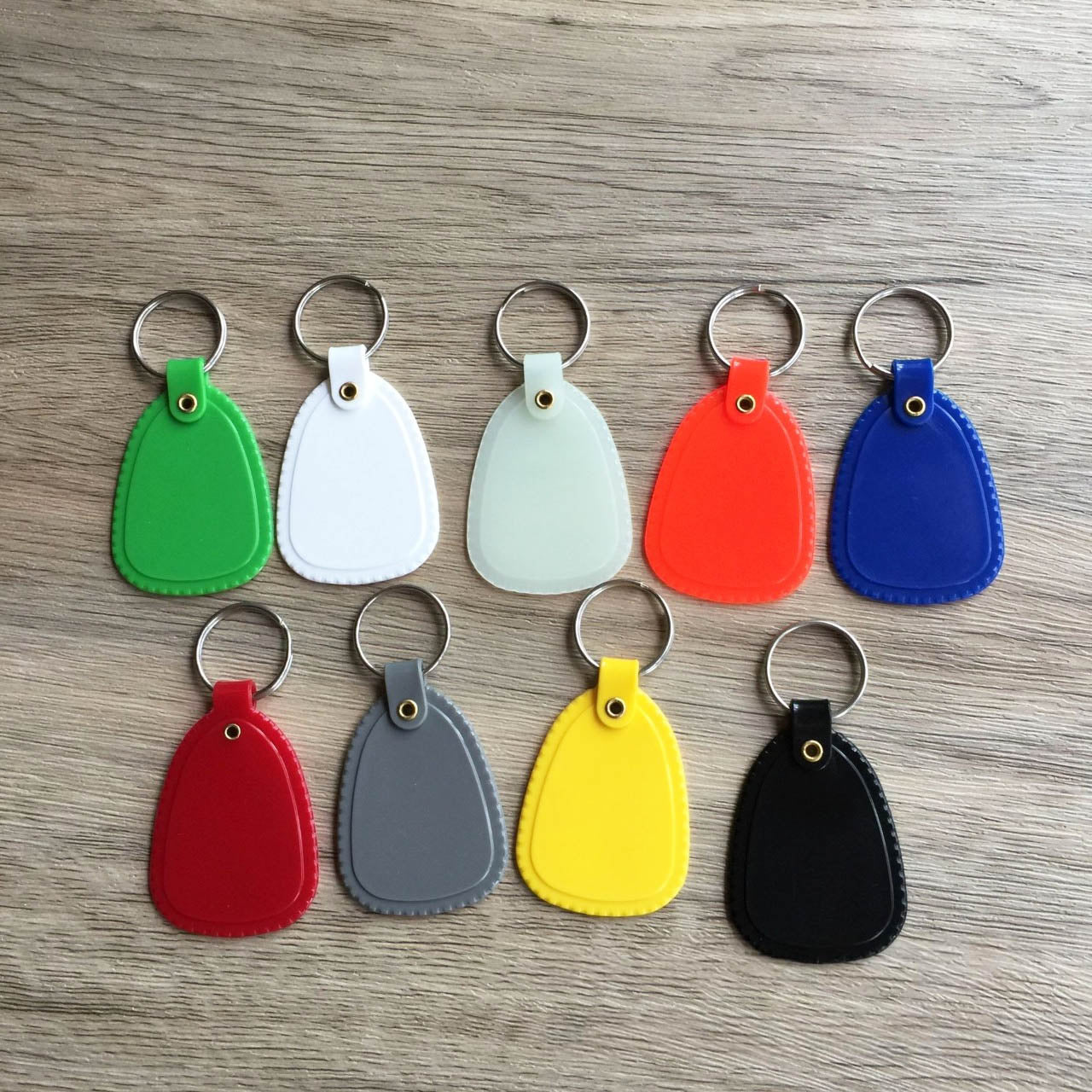 500pcs Vintage Gold Foil Saddle Keychain Key Tag | Designer Keychain Logo