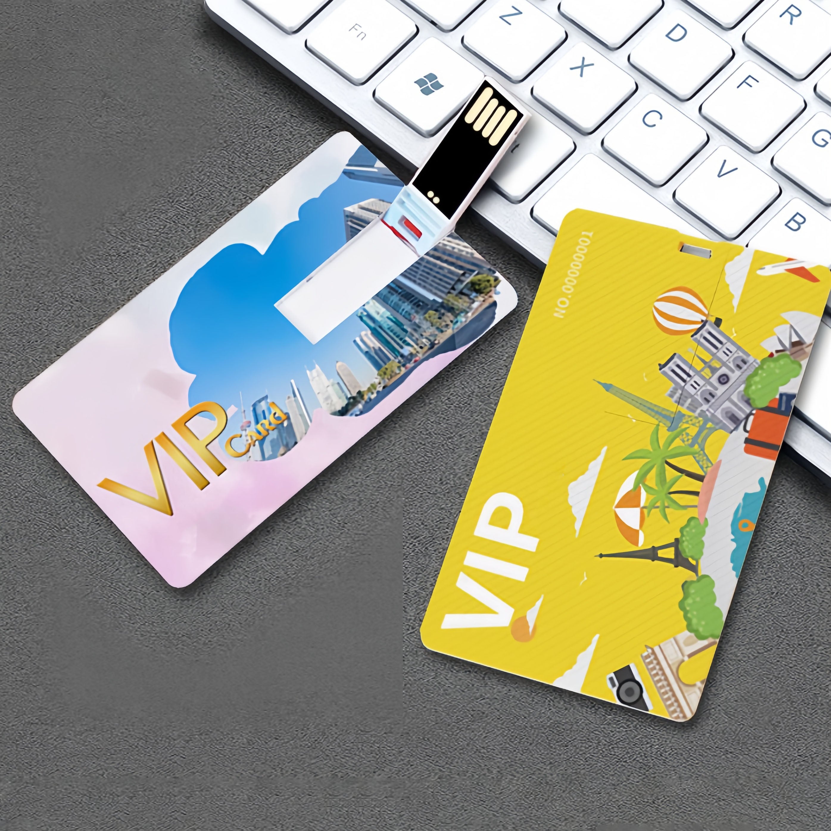 Custom Business Card USB Flash Drive Branded Card 2.0 2G 4G 8G 32G USB Flash Drive