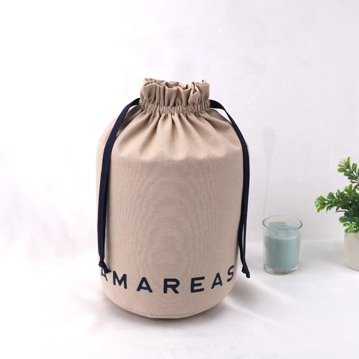 Custom Velvet Round Bottom Drawstring Bags | Logo Printed Gift Pouches
