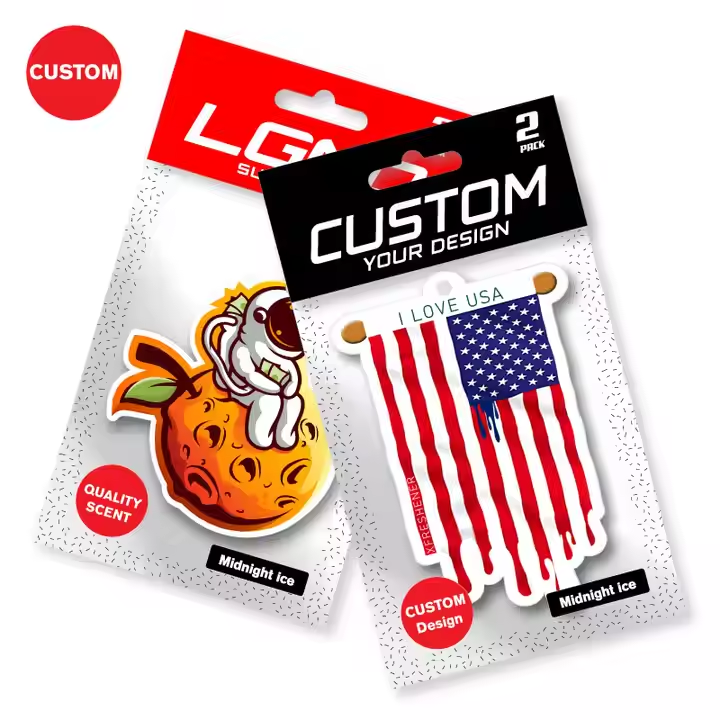 Custom Air Fresheners Logo For School Gift | Car Scent Photo Air Freshener